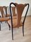 Mid-Century Modern Classical Leather Dining Chairs by Vittorio Dassi, Set of 6 16