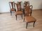 Mid-Century Modern Classical Leather Dining Chairs by Vittorio Dassi, Set of 6 4
