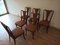 Mid-Century Modern Classical Leather Dining Chairs by Vittorio Dassi, Set of 6 12