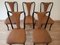 Mid-Century Modern Classical Leather Dining Chairs by Vittorio Dassi, Set of 6 9