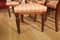 Vintage Mahogany Dining Chairs, Set of 8 2