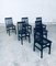 Milan Dining Chair Set by Aldo Rossi for Molteni, Italy, 1987, Set of 6 21