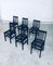 Milan Dining Chair Set by Aldo Rossi for Molteni, Italy, 1987, Set of 6 1