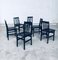 Milan Dining Chair Set by Aldo Rossi for Molteni, Italy, 1987, Set of 6 22