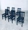 Milan Dining Chair Set by Aldo Rossi for Molteni, Italy, 1987, Set of 6 27