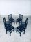Milan Dining Chair Set by Aldo Rossi for Molteni, Italy, 1987, Set of 6 12