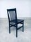 Milan Dining Chair Set by Aldo Rossi for Molteni, Italy, 1987, Set of 6 7