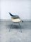 Mid-Century Black Leather Dax Armchair by Charles & Ray Eames for Herman Miller, 1960s, Image 13