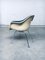 Mid-Century Black Leather Dax Armchair by Charles & Ray Eames for Herman Miller, 1960s 2