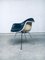 Mid-Century Black Leather Dax Armchair by Charles & Ray Eames for Herman Miller, 1960s, Image 8