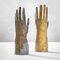 Sculptural Hands in Silver Metal by Gio Ponti for Lino Sabattini, 1978, Set of 2 1