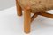 Low Rush Stool by Wim Den Boon, Netherlands, 1950s, Image 4