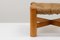 Low Rush Stool by Wim Den Boon, Netherlands, 1950s 5