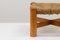 Low Rush Stool by Wim Den Boon, Netherlands, 1950s, Image 5