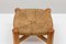 Low Rush Stool by Wim Den Boon, Netherlands, 1950s, Image 3