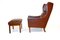 Vintage Leather Armchairs, Denmark, 1960s, Set of 2, Image 6