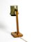 Mid-Century Table Lamp in Teak with Aluminum Shade, Denmark 6