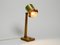 Mid-Century Table Lamp in Teak with Aluminum Shade, Denmark, Image 4