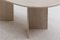 Oval Travertine Dining Table, Italy, 1970’s 5