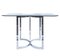 Postmodern Dining Table With Crystal Top, 1990s, Image 1