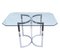 Postmodern Dining Table With Crystal Top, 1990s 3
