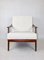 German White Boucle Armchair, 1970s, Image 11