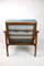 Light Blue German Vintage Armchair, 1970s, Image 4