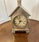 Unusual Antique Victorian Ornate Brass Desk Clock by Seth Thomas 1