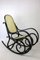 Vintage Black Rocking Chair by Michael Thonet, Image 1