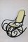 Rocking Chair Vintage Noire par Michael Thonet 12