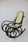 Vintage Black Rocking Chair by Michael Thonet, Image 2
