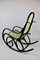 Rocking Chair Vintage Noire par Michael Thonet 10