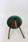 Vintage Green Stool, 1970s 2