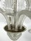 Mid-Century Murano Bullicante Rostrato Chandelier with Six Arms by Ercole Barovier, Image 3