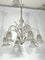 Mid-Century Murano Bullicante Rostrato Chandelier with Six Arms by Ercole Barovier, Image 9