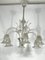 Mid-Century Murano Bullicante Rostrato Chandelier with Six Arms by Ercole Barovier, Image 15