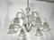 Mid-Century Murano Bullicante Rostrato Chandelier with Six Arms by Ercole Barovier, Image 7
