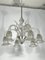 Lustre Murano Bullicante Rostrato Mid-Century avec Six Bras par Ercole Barovier 8