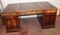 Large Mahogany Pedestal Desk by Bevan and Funel, 1960s 1