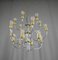 Chrome & Brass Chandeliers from Star Leuchten, Germany, 1970s, Image 4