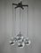 Chrome-Plated Cascade Hanging Lamp, Germany, 1960s, Image 1