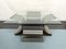 Coffee Table in Brushed Steel by Francois Monnet for Kappa, France, 1970s 4
