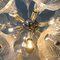 Lámpara de araña Sputnik con flores de vidrio de Paolo Venini para VeArt, años 60, Imagen 7