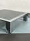 Mid-Century Chrome and Dark Mirror Glass Side Table in the style of Saporiti, Italy, 1970s 9