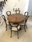 Antique Victorian Quality Carved Walnut Dining Chairs, Set of 6 4