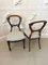 Antique Victorian Quality Carved Walnut Dining Chairs, Set of 6 6