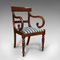 Antique Regency Elbow Chair, England, 1820s 1