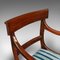 Antique Regency Elbow Chair, England, 1820s 8
