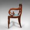 Antique Regency Elbow Chair, England, 1820s 4