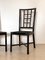 Bamboo Chairs and Leather Chairs, 1970s, Set of 2, Image 3